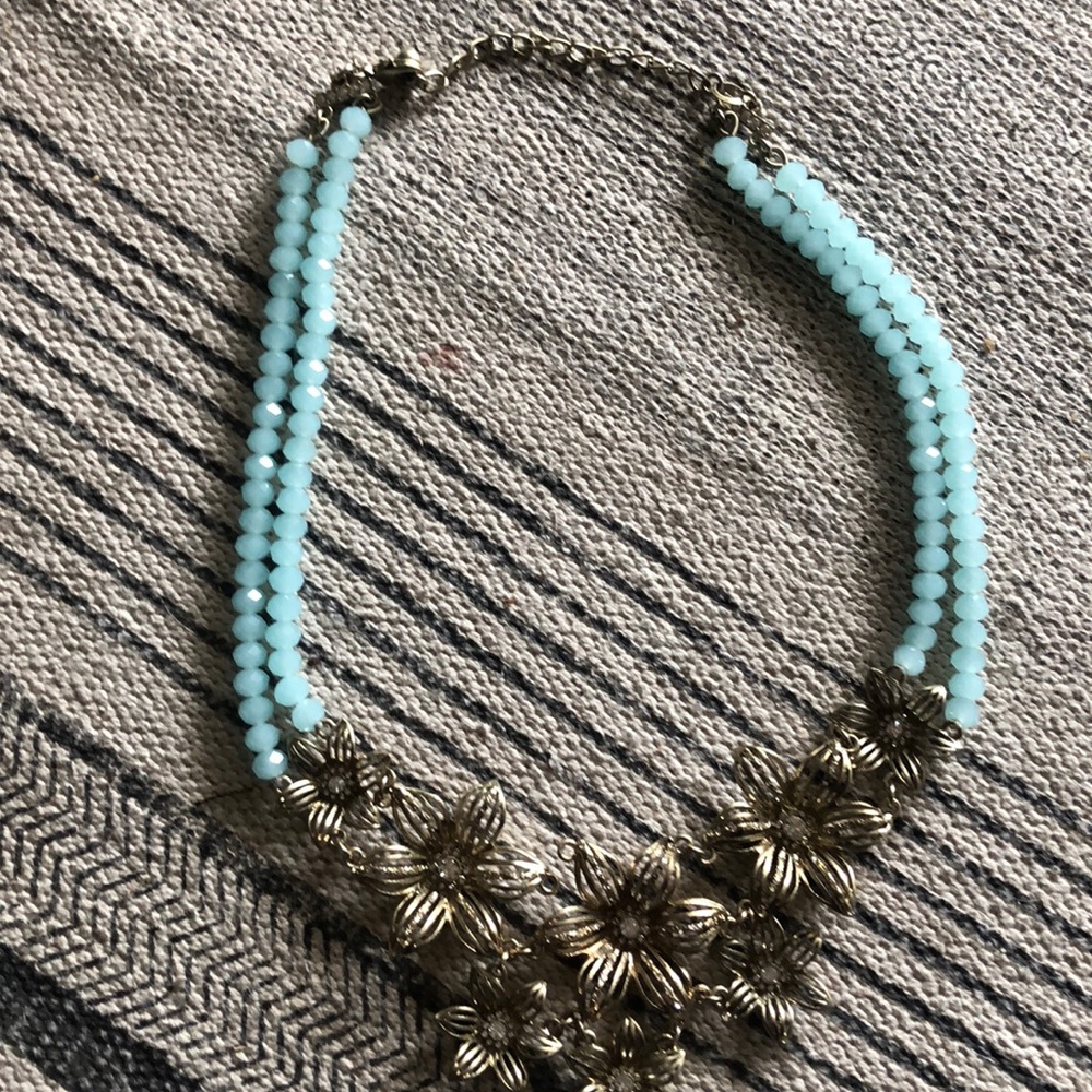 Anthropologie double layered necklace